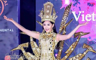 Vừa đăng quang Á hậu 4 Miss Intercontinental, Lê Âu Ngân Anh đã bị tố mua giải, biết trước câu hỏi ứng xử