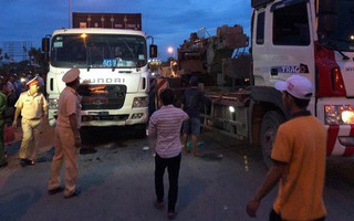 Kết quả giám định: Hệ thống thắng xe container tông hàng chục xe máy ở Long An hoạt động bình thường