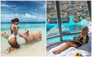 Khi bạn phải “cày cuốc” trở lại sau kỳ nghỉ lễ thì hội con nhà giàu lại sướng hết phần thiên hạ thế này đây