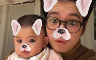 Mai Hồ lần đầu khoe mặt con gái nhỏ giống bố như đúc và cuộc sống "bỉm sữa" ở Đức