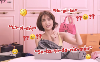 Đập hộp hàng hiệu đến mỏi tay nhưng Ngọc Trinh vẫn không biết cách đọc tên hãng, là kém sang hay kém duyên?