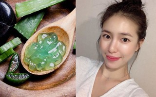 Dùng gel lô hội thay kem dưỡng ẩm 1 tuần, kết quả nàng BTV nhận được gói gọn trong hai chữ thần kỳ
