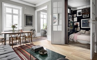 Căn hộ 47m² đẹp như một bức tranh nhờ sự kết hợp giữa hiện đại và yếu tố mộc mạc đáng học hỏi