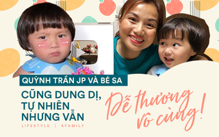 Giải mã sức hút của Quỳnh Trần JP và bé Sa trong những ngày vừa qua: Cũng dung dị, tự nhiên nhưng vẫn dễ thương vô cùng!