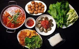 20/10 nấu nồi lẩu cua đồng cùng cả nhà sum vầy thật vui nhé!