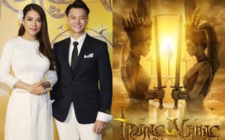 Trương Ngọc Ánh làm phim về Trưng Trắc - Trưng Nhị, ngày ra mắt "tình trẻ" Anh Dũng sánh đôi không rời