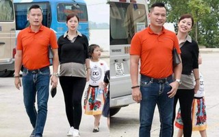 Tăng cân trông thấy ở tháng thứ 6 thai kỳ nhưng Jennifer Phạm vẫn vô cùng xinh đẹp trong hình ảnh chụp trộm