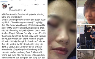 Hà Nội: Nữ nhân viên phụ xe buýt bị 4 hành khách xông vào đánh đến nhập viện chỉ vì nhắc nhở giữ trật tự
