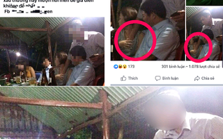 Thực hư bức ảnh Giám đốc Trung tâm y tế ở Hậu Giang sàm sỡ phụ nữ trên bàn nhậu