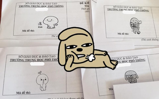 Biết thầy cô "xì tin" rồi nhưng cứ ra đề thi đánh đố kiểu này khiến học trò dở khóc dở cười 