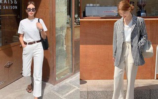Một chiếc áo phông trắng cũng làm nên outfit xịn sò nếu bạn biết 12 gợi ý phối đồ sau
