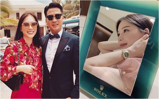 Làm bạn gái "thiếu gia hàng hiệu" Phillip Nguyễn có gì vui: Được tặng đồng hồ bánh bèo, nhưng sương sương cũng có giá... hơn 350 triệu