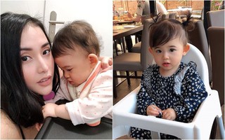 Mai Hồ kỉ niệm 4 năm yêu ngọt ngào với ông xã Việt kiều kém 4 tuổi, khoe con gái nhỏ càng lớn càng xinh xắn đáng yêu