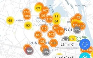 “Cơn mưa vàng” đẩy lùi màu tím của ô nhiễm không khí ở Hà Nội, mặc dù vậy đừng quên khuyến cáo từ chuyên gia!