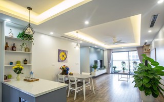 Căn hộ 100m² gây ấn tượng theo phong cách đương đại có tổng chi phí 260 triệu đồng ở Long Biên, Hà Nội