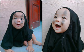 Vô Diện mùa Halloween năm nay đã tái xuất, cute hết nấc chứ không "đáng sợ" như phiên bản gốc
