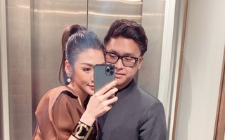 Hiếm hoi lắm mới khoe chồng, Á hậu Tú Anh tiết lộ "con người khác" khi đứng cạnh ông xã