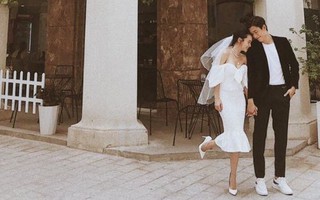 Yến Nhi đăng hình chị gái mặc váy trắng đầu đội voan trắng, nghi vấn Yến Trang chuẩn bị lấy chồng đại gia?
