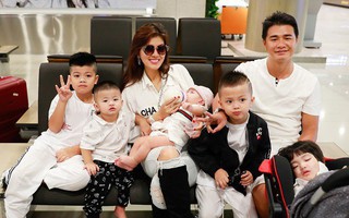 Vừa mới sinh con không lâu, Hoa hậu nổi tiếng này đã mang bầu lần thứ 6