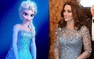 Công nương Kate nào có khác gì Công chúa Disney đời thực với 3 lần lên đồ như bước ra từ hoạt hình