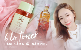 Nếu bạn trông chờ vào khả năng phù phép lỗ chân lông nhỏ mịn, đây là 6 lọ toner đáng sắm nhất năm 2019