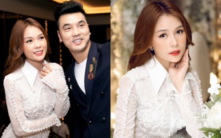 Vừa từ Hàn Quốc về, Sam diện váy trắng khoe vẻ đẹp mong manh bên Ưng Hoàng Phúc