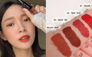 6 cây son cam đỏ lên màu “max” xinh, diện lên sáng bừng khuôn mặt mà nàng nào cũng nên sở hữu Đông này