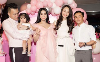 Mới sinh quý tử được đúng 1 ngày, Diệp Lâm Anh đã ăn diện lộng lẫy, mở tiệc sinh nhật con gái khiến ai cũng ngạc nhiên