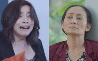 "Bán chồng" tập 31: Diệu Ngọc hoảng loạn vì bị oan hồn mẹ Vui quay về quấy rối
