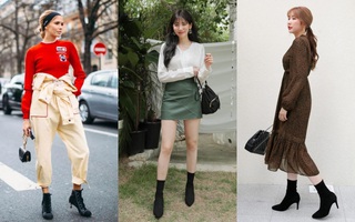 Đông năm nay chỉ cần 2 kiểu boots này là đủ kết hợp với toàn bộ tủ đồ 