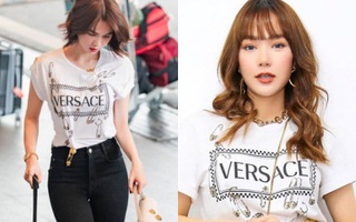 Đụng độ một mẫu áo phông: Ngọc Trinh thắng thế trong khoản khoe dáng nhưng Minh Hằng lại mix đồ ấn tượng hơn hẳn