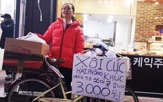 Món ăn đường phố ''Xôi lạc - bánh khúc đây'' bất ngờ xuất hiện ở Hàn Quốc với giá cao hơn ở Việt Nam gấp 3-4 lần