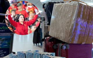 U22 Việt Nam hào phóng, nhường toàn bộ 60kg thực phẩm từ Việt Nam cho tuyển nữ