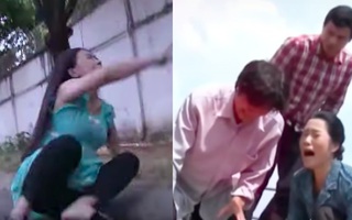 Cảnh sốc ở "Không lối thoát": Vợ sảy thai hóa điên dại, Minh còn ác đến mức đẩy xuống sông hại chết? 