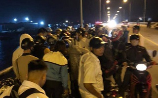 Hải Phòng: Người mẹ cho con ăn cháo xong ôm con nhảy cầu, một bé may mắn thoát chết