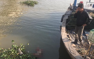 Thi thể một em bé nổi lên mặt nước nghi là nạn nhân vụ mẹ ôm con tự tử ở Hải Phòng