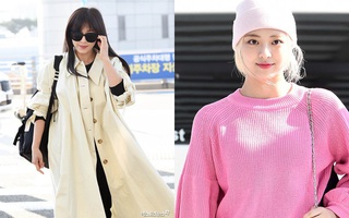 Cuộc đọ sắc không khoan nhượng tại sân bay Hàn Quốc sáng nay: Ha Ji Won thần thái ngút ngàn lên đường sang Việt Nam, dàn idols trẻ toàn mỹ nam mỹ nữ