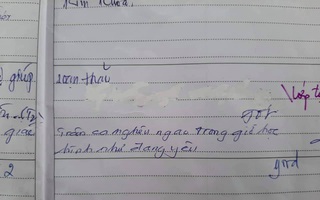 Nữ sinh nghêu ngao hát trong giờ học bị ghi sổ đầu bài, nhưng lời tiên đoán của thầy giáo bộ môn mới khiến ai nấy phì cười