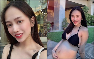 Joyce Phạm - con gái đại gia Minh Nhựa đang bầu bí nhưng vẫn diện bikini hút cả chục nghìn like của dân mạng
