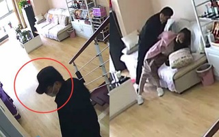 Thấy vợ đang trông tiệm spa thì bị tên cướp khống chế, người chồng "giải cứu" từ xa chỉ bằng một câu nói nhanh trí