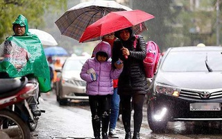 Chiều tối nay miền Bắc đón không khí lạnh tăng cường, Hà Nội chuyển mưa rét trong những ngày tới