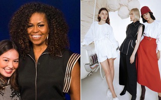Sau bộ suit đi vào lịch sử, Michelle Obama tiếp tục mặc thiết kế trong BST mới nhất của Công Trí