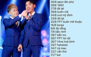 Lộ lịch diễn dày đặc kinh hoàng của Jack với gần 80 show, dân mạng đòi mẹ con K-ICM thanh toán tiền cho Jack 