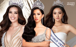 Nhan sắc "một chín một mười" nhưng so gia thế của bộ 3 đương kim Hoa hậu "hot" nhất hiện nay ai mới là người gây trầm trồ nhất?