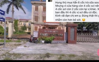 Thái Bình: Em họ đầu độc chị bằng trà sữa vì có quan hệ tình cảm với anh rể, người phụ nữ không liên can tử vong