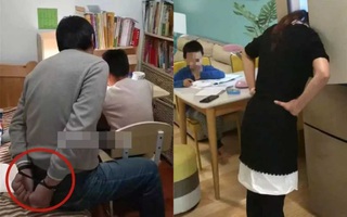 Công cuộc kèm con học chưa bao giờ gian nan đến thế: Bố tự trói tay, mẹ chui đầu vào tủ lạnh để hạ hỏa