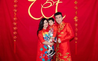 Đan Trường lần đầu đón Tết đoàn viên bên vợ con tại Mỹ