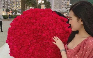 Đã tìm ra cô gái số hưởng trong clip được thiếu gia tặng quà Valentine mà ai cũng nghĩ là Lê Âu Ngân Anh