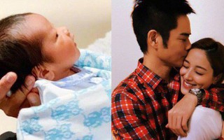 Sau bao đồn đoán, cuối cùng Trịnh Gia Dĩnh cùng bà xã Hoa hậu đã chịu khoe tiểu quý tử