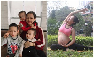 Mẹ bỉm sữa trong 5 năm sinh 3 bé thuận lợi không chút khó khăn, dáng lại chuẩn đẹp, bí quyết là nhờ làm điều cực đơn giản này